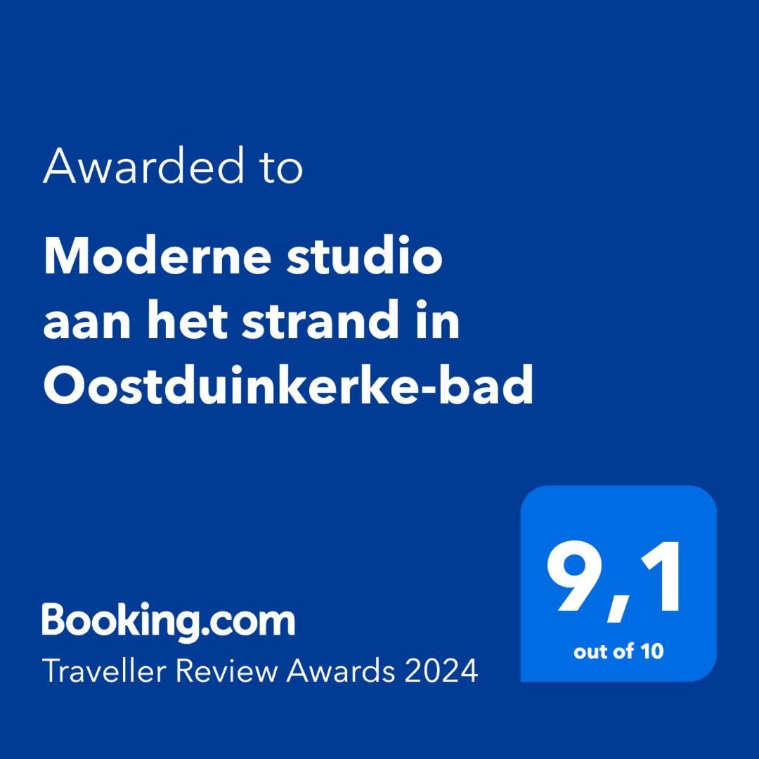 Moderne Studio Aan Het Strand In Oostduinkerke-Bad Коксейде Экстерьер фото